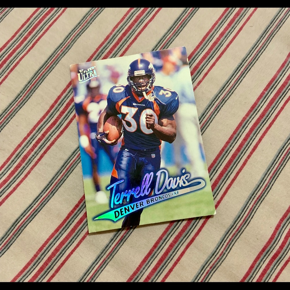 Terrell Davis Fleer Ultra 97  card
